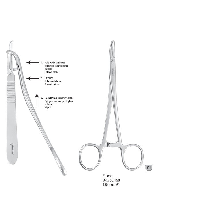 Przyrząd do zdejmowania ostrzy do skalpela 150mm