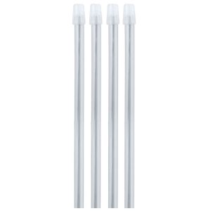 Ślinociągi przeźroczyste zdejmowana końców 130mm (100 szt)