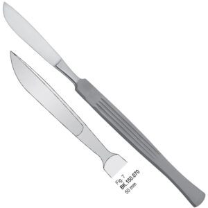 Scalpel stainless steel 50mm blade fig. 7, 170mm