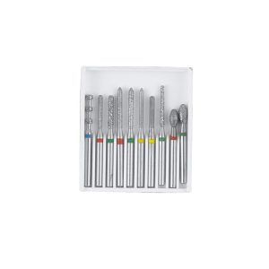 Zestaw wierteł diamentowych do preparacji pod koronę