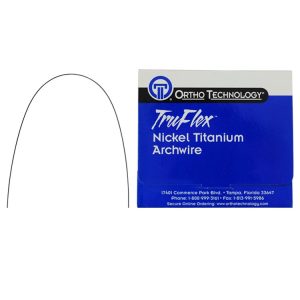 TruFlex™ Łuki NiTi Euro-Form kwadratowe góra .020" x .020", 10szt