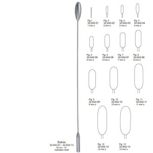 Rozszerzadło dróg żółciowych Bakes giętkie 12mm/300mm fig.12