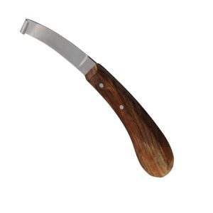 Nóż do korekcji kopyt i racic z jednym ostrzem z lewej strony