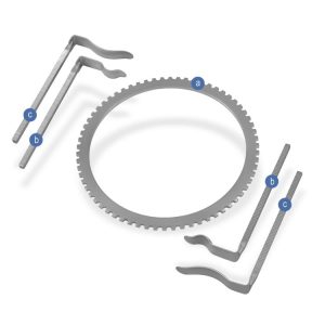 Zestaw hak automatyczne do chirurgii odbytu uniwersalny