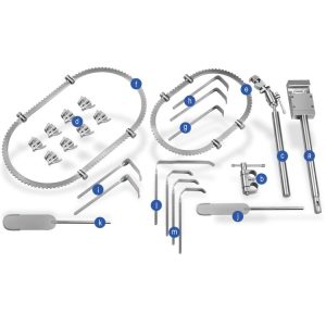 Zestaw hak automatyczne do chirurgii urologicznej uniwersalny