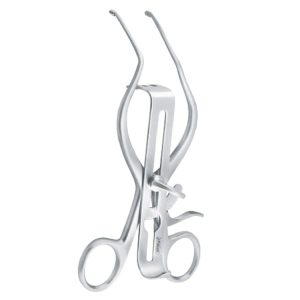 Retractor TMJ self-retaining Dolwick-Champy 160mm