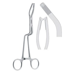 Forceps bone holding Dingman-Heldt right 195mm