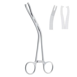 Forceps bone holding Dingman modified 45° left 190mm