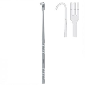 Retractor chin osteotomy Arnett 8.5mm, 190mm