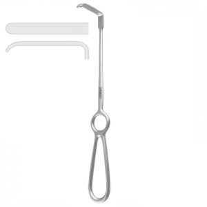 Retractor chin osteotomy Arnett 45x6.5mm, 220mm