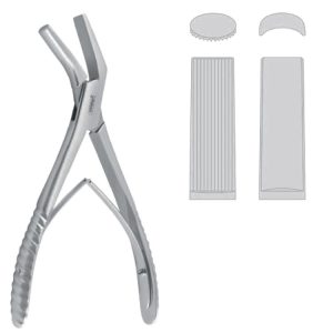 Marchac Kleszcze kostne do konturowania boczne 11mm/180mm