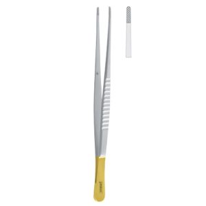 Forceps suture knotting Obwegeser 185mm TC