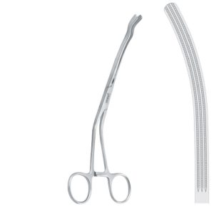 Forceps fragment adapting Obwegeser atraumatic left 195mm