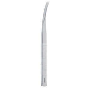 Osteotome orbital Sailer right slight curved fig.2, 160mm