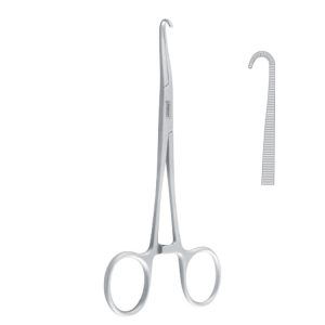 Forceps wire catching Sailer small-curved 155mm