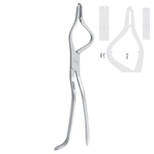 Rowe-Epker Kleszcze odklinowujące prawe 240mm / 9 1/2"