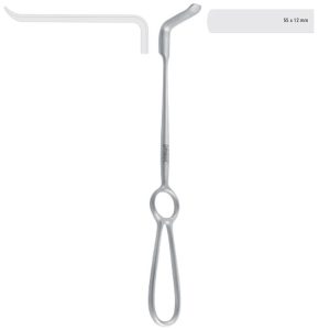 bwegeser Hak do tkanek miękkich wklęsły zag.w górę 55x12x220mm / 8 3/4"