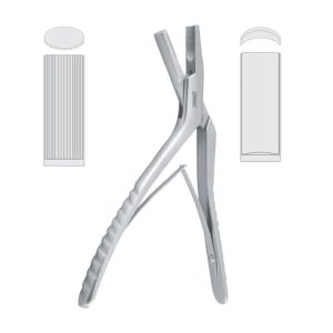 Forceps bone bending Tessier 195mm