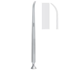 Osteotome orbital Steinhauser curved 8mm, 175mm