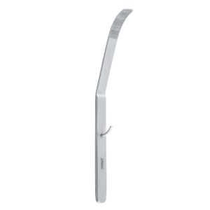 Falcon (finger trigger) Hak do tkanek miękkich ząbkowany 210mm