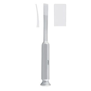 Osteotome bone graft Tessier curved 10mm, 200mm
