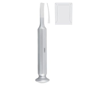 Osteotome bone graft Tessier curved 15mm, 160mm