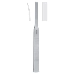 Tessier Osteotom zagięty, płaski uchwyt 5mm/160mm