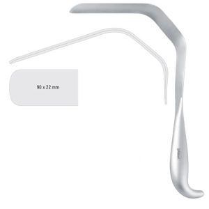 Retractor thorax Tessier fig.1, 205mm