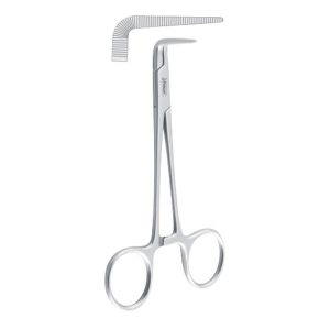 Forceps TMJ disc/bi-laminar zone Messer 90° 125mm