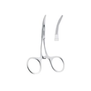 Forceps TMJ hemostatic Falcon 60° 90mm