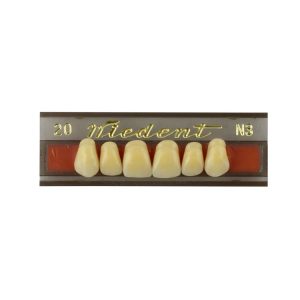 Estetic zęby akrylowe przednie górne fason 20, kolor G3, 6 szt.