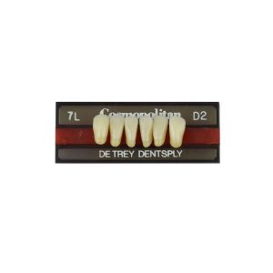 Cosmopolitan zęby akrylowe przednie dolne 7L, kolor D2, 6 szt.