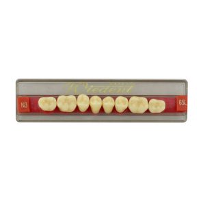 Estetic zęby akrylowe boczne dolne 65, kolor N3, 8 szt.