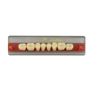 Estetic zęby akrylowe boczne dolne 70, kolor N2, 8 szt.