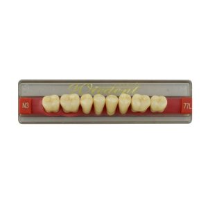 Estetic zęby akrylowe boczne dolne 77, kolor N3, 8 szt.