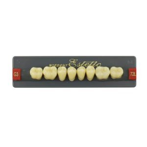 Estetic zęby akrylowe boczne dolne 72, kolor G3, 8 szt.
