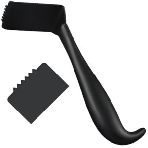 Retractor illiac crest Tessier toothed fig.3, 180mm black
