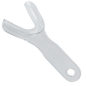V-Shaped transparent Cheek Retractor child 35mm, 120mm