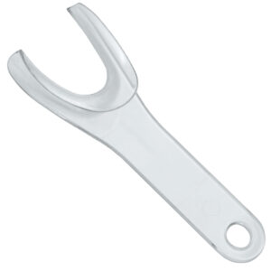 V2-Shaped transparent Cheek Retractor child 35mm, 120mm