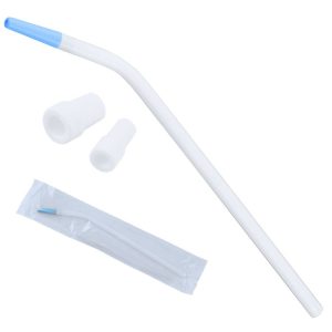 Jednorazowe końcówki ssące Ø 2.5mm (25 szt.) z podwójny adapter, Niesterylne