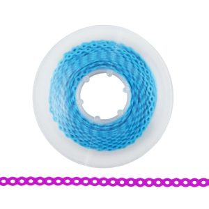 ElastoMax Łańcuszek ciągły, bez lateksu, turkus (4.5m na szpuli)