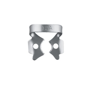 Klamra do koferdamu do zębów trzonowych fig. 12A