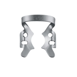 Klamra do koferdamu do zębów trzonowych fig. 205