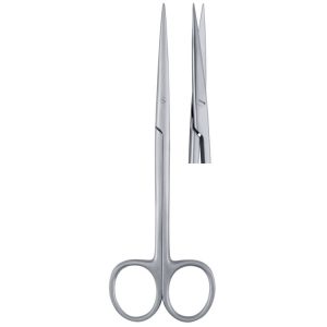 Nożyczki Metzenbaum preparacyjne ostro-ostre proste 145mm