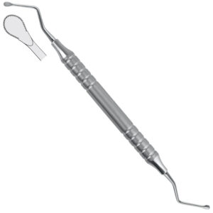 Classic-Lite Bone curette de Lucas serrated fig. 85