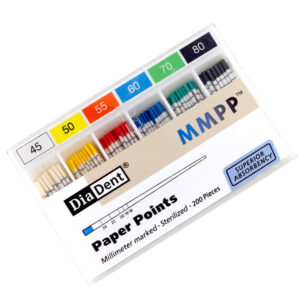 Ćwieki papierowe Diadent MMPP o odchodzeniu .02 asortyment 45-80 (200 szt.)