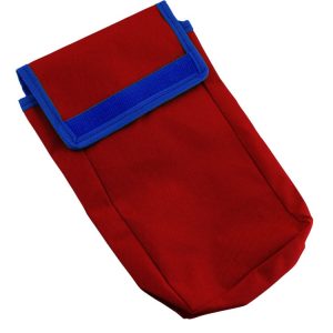 Etui na maski twarzowe czerwone