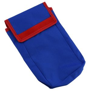 Etui na maski twarzowe niebieskie