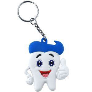 Breloczki do kluczy, ząb uśmiech 3