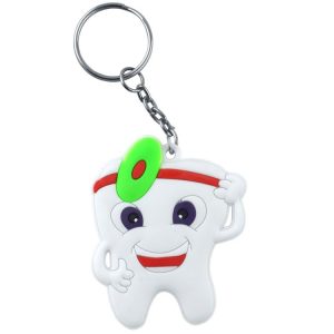 Breloczki do kluczy, ząb uśmiech 1